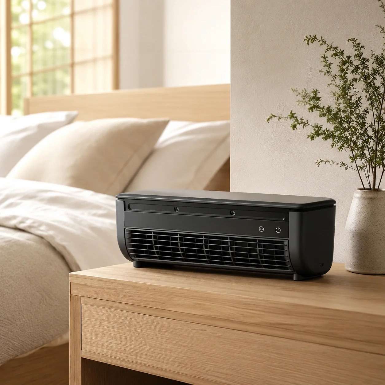 省エネ＆静音】ryocooler充電式冷風機なら寝室・デスク・アウトドア