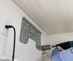 アスベスト配管穴