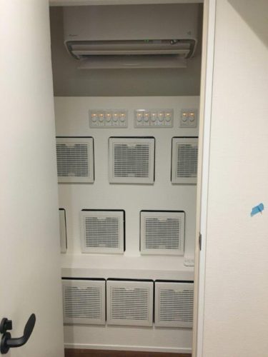 全館空調機械室