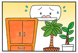 冷気が流れない