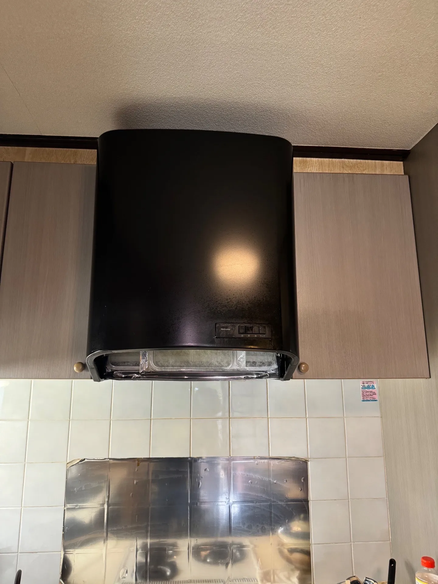施工前レンジフード