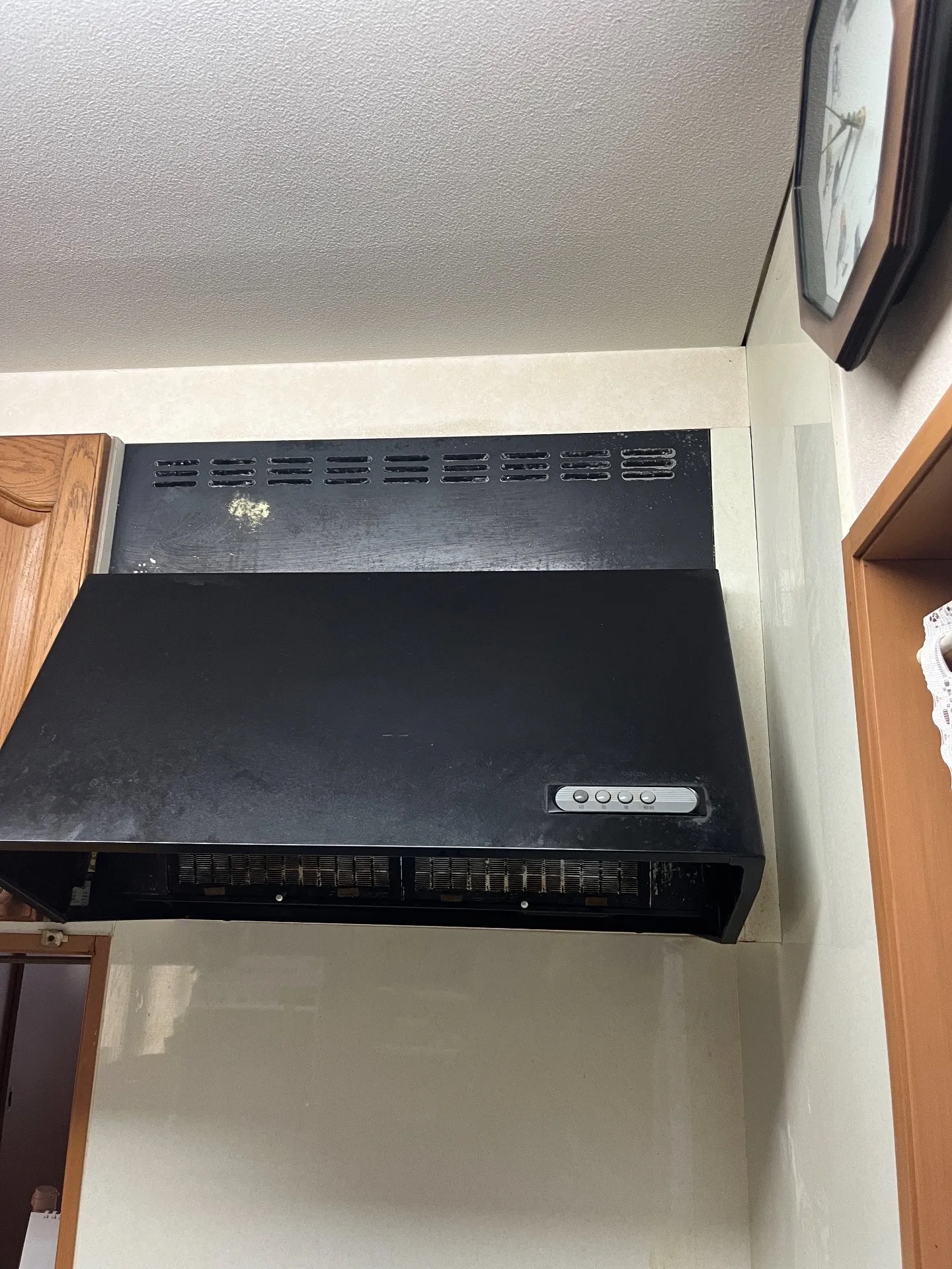 施工前レンジフード