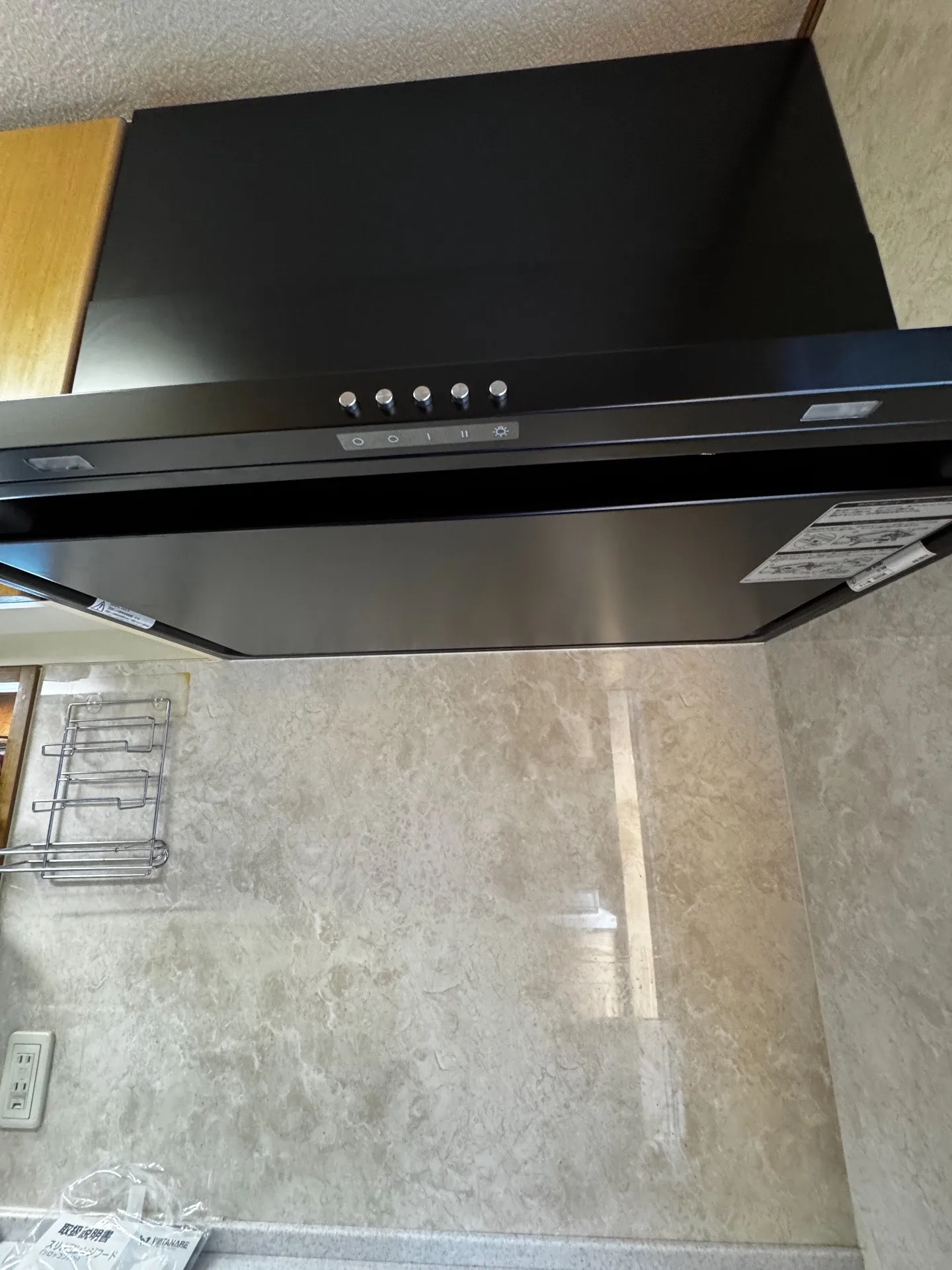 施工後レンジフード