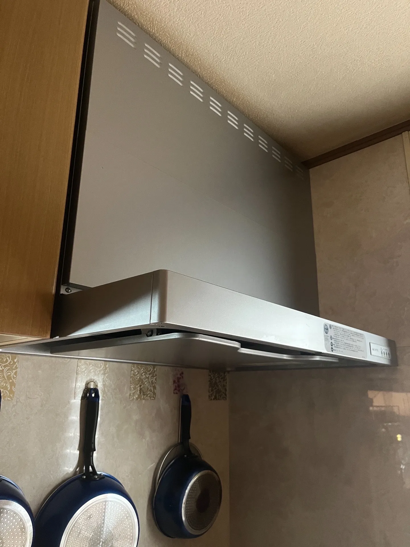 施工前レンジフード