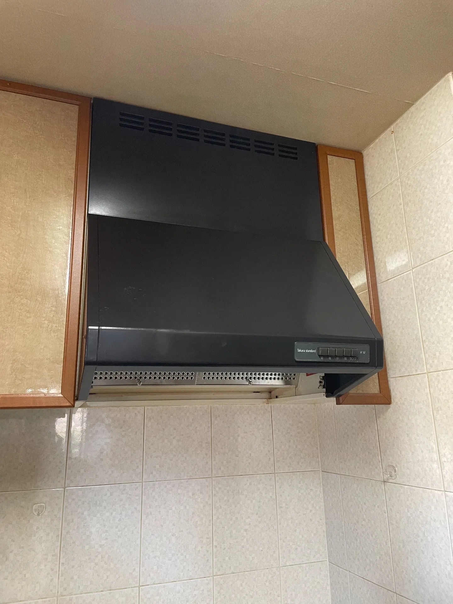 施工前レンジフード