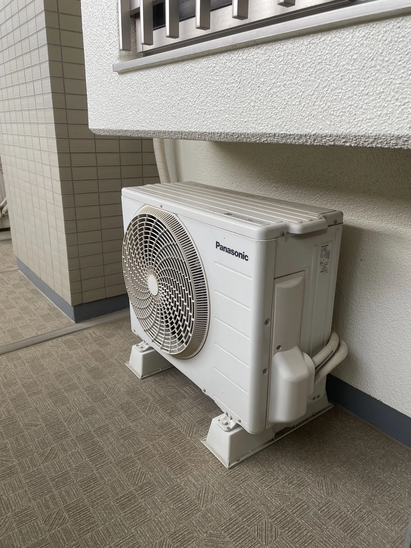 施工後配管接続部