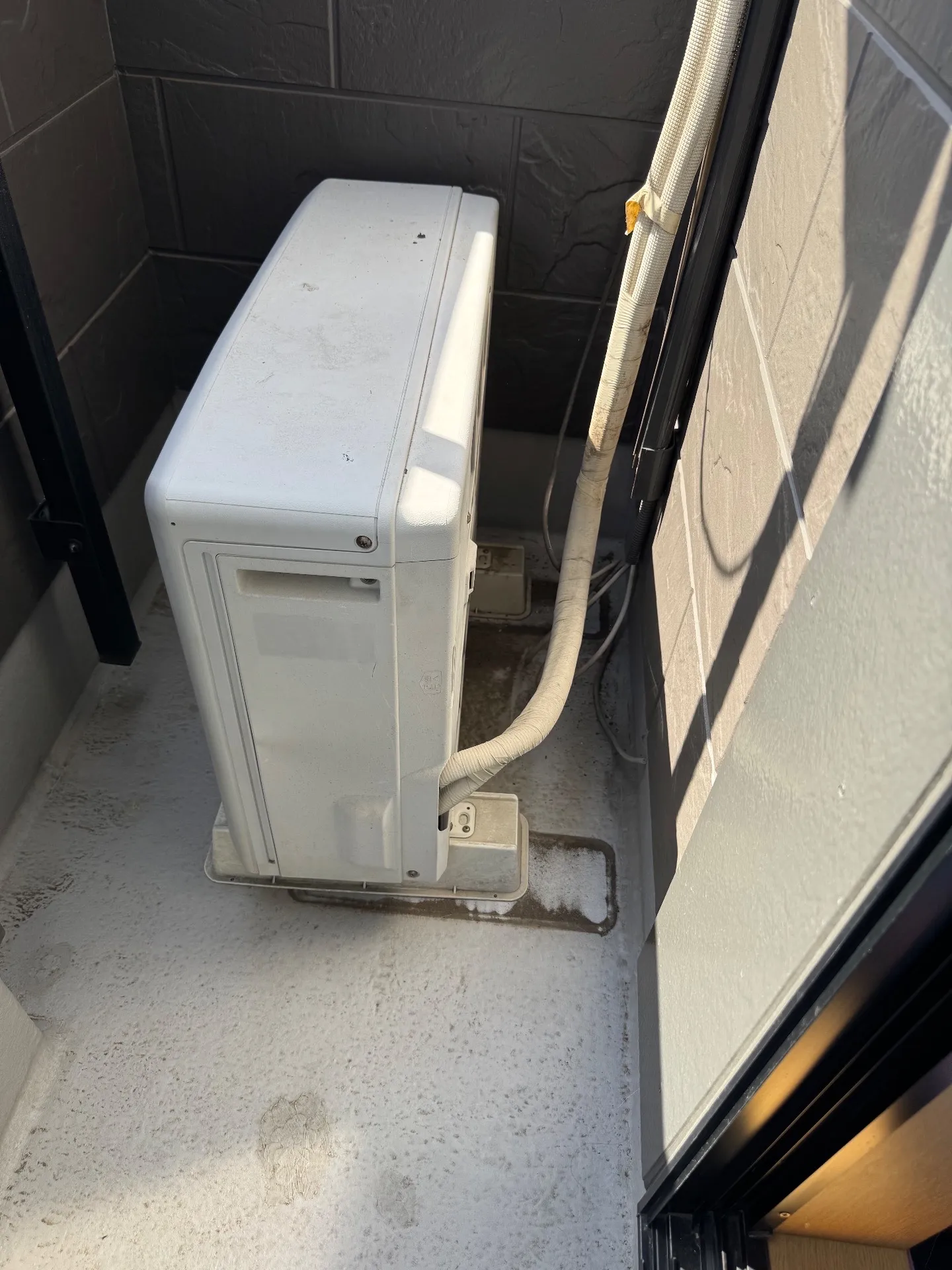 施工前配管接続部