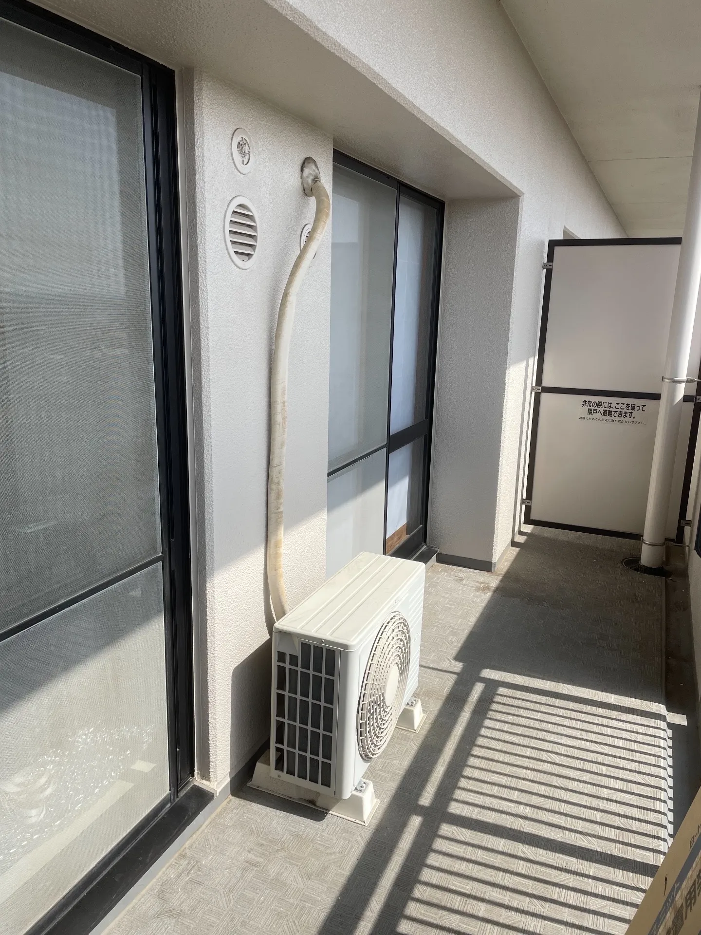 施工前室外既設室外機