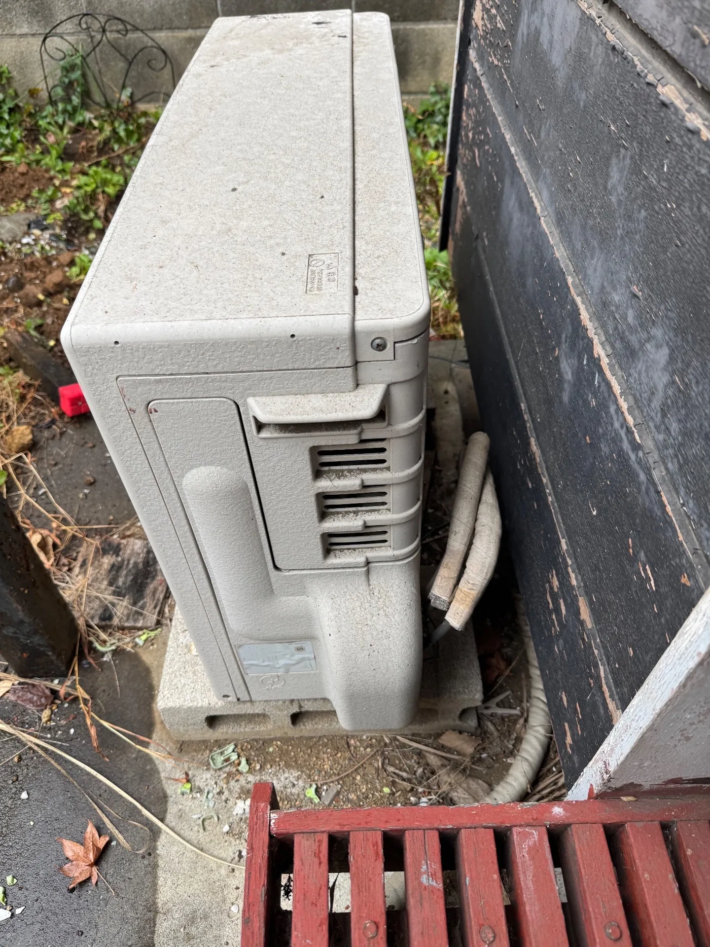 施工前配管接続部