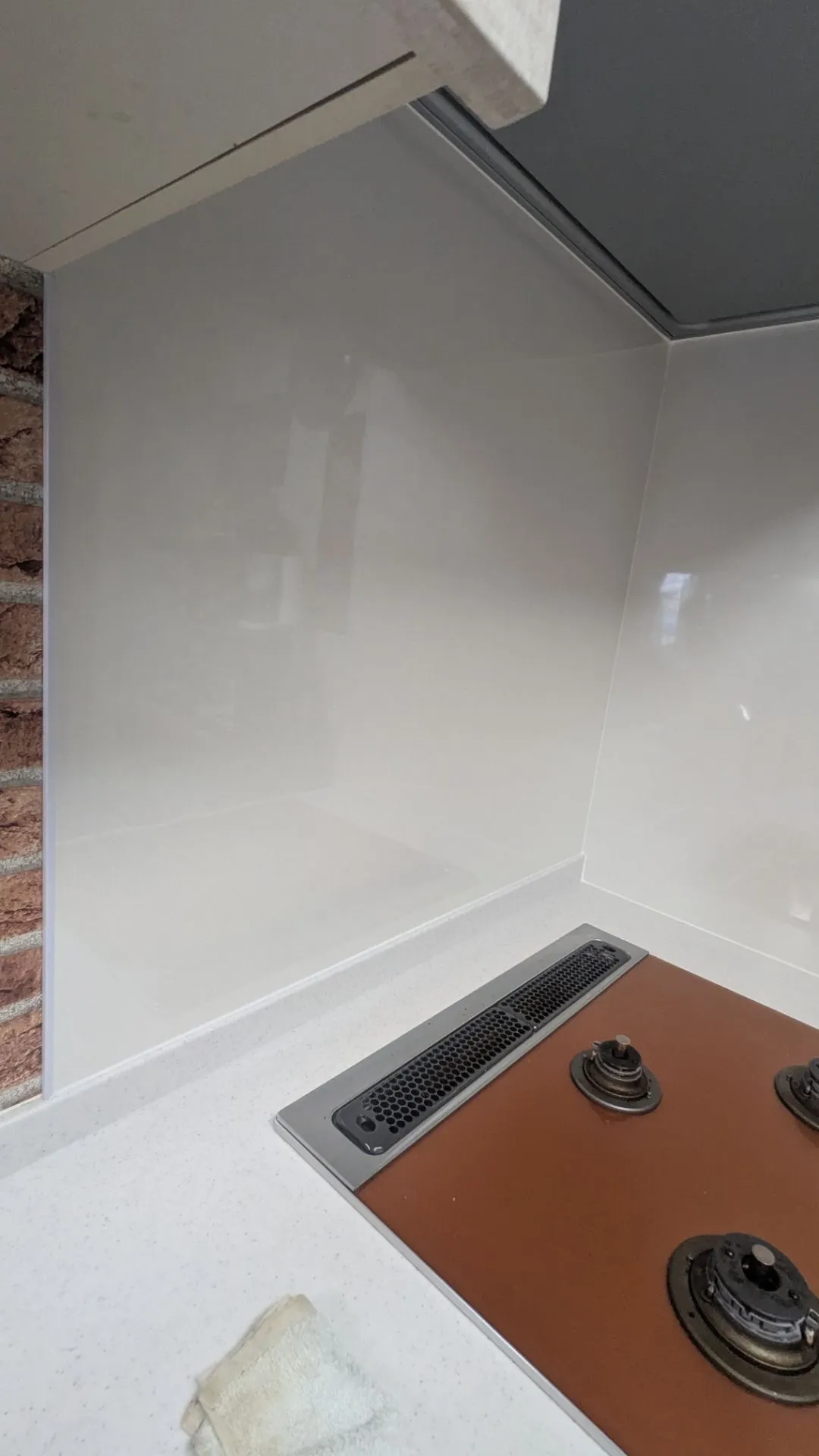 施工後キッチンパネル