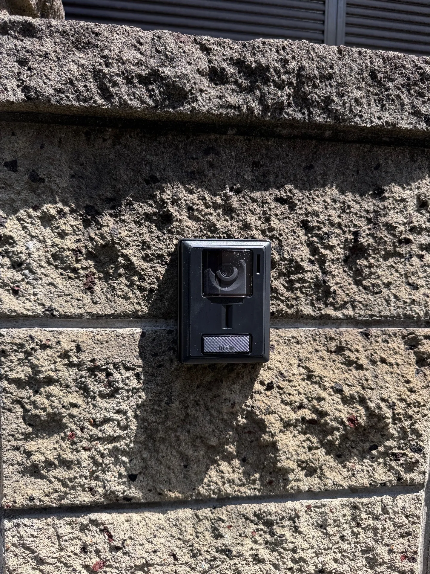 施工後外機ドアホン