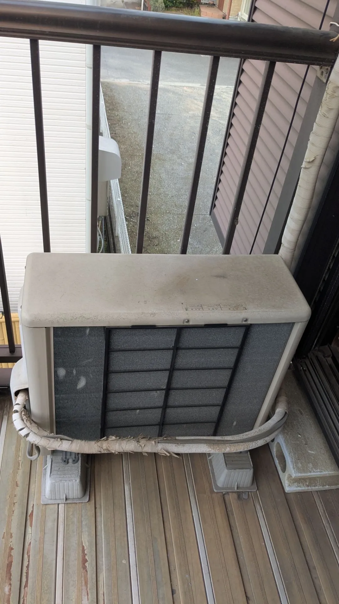 施工前配管接続部