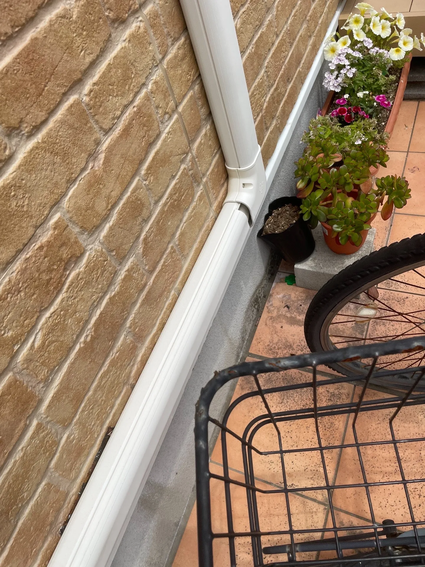 施工前配管カバー