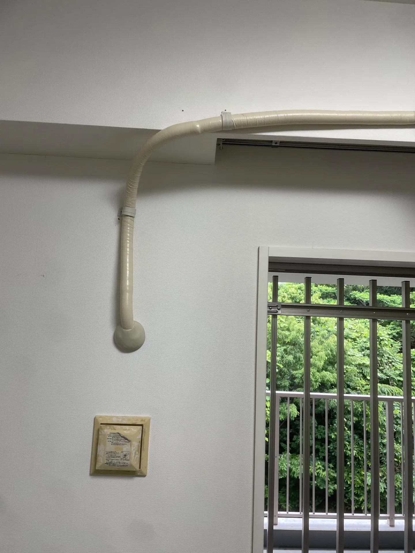 施工後ドレンホース