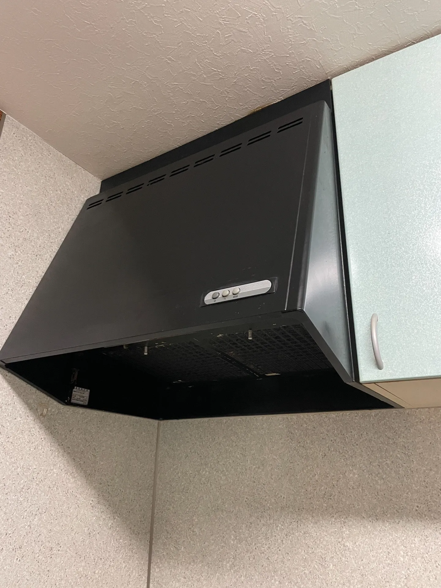 施工前レンジフード