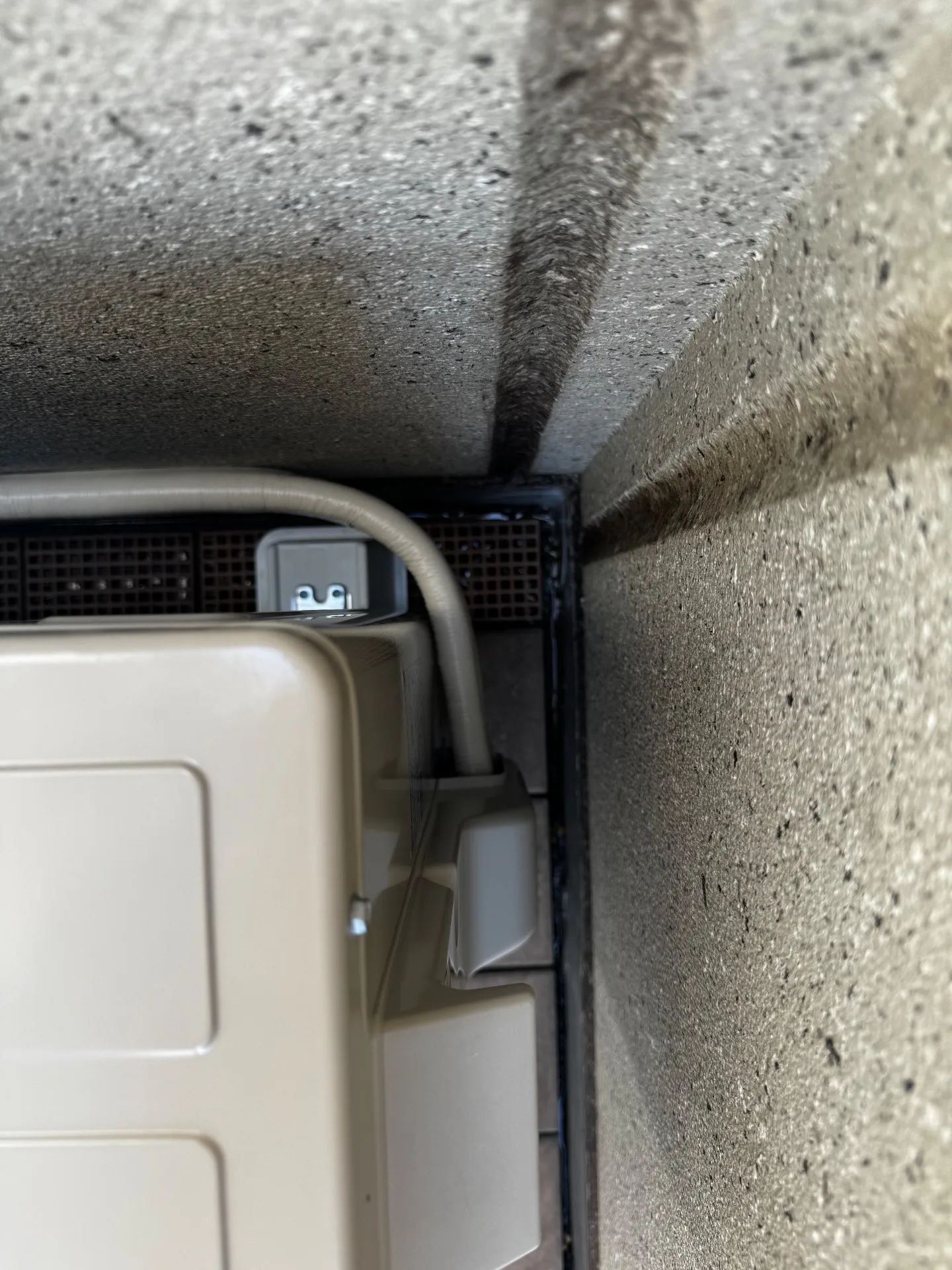 施工後配管接続部