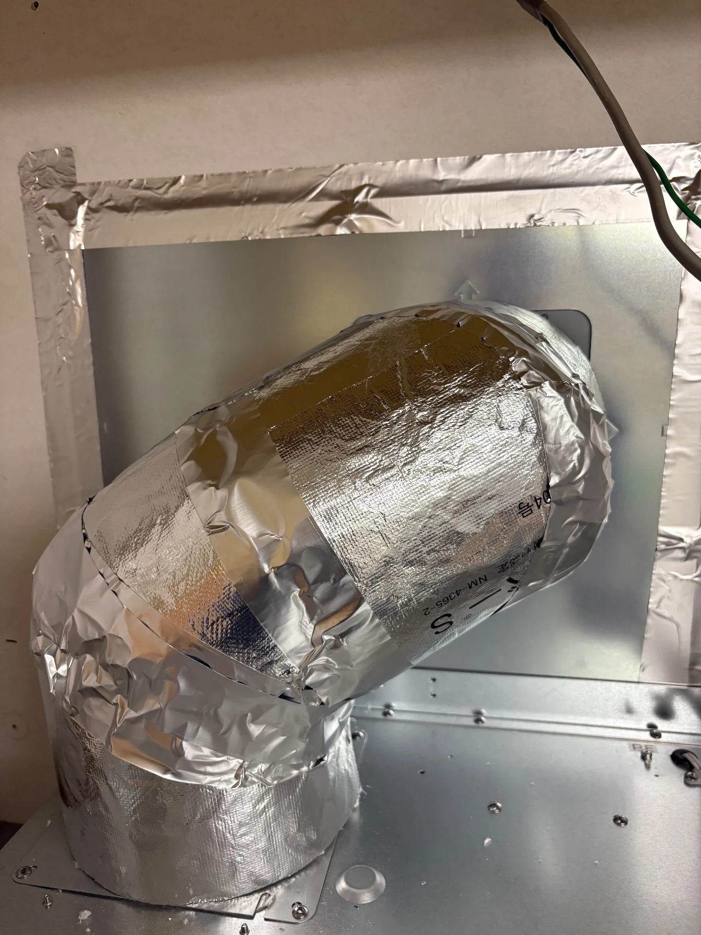 施工後配管断熱