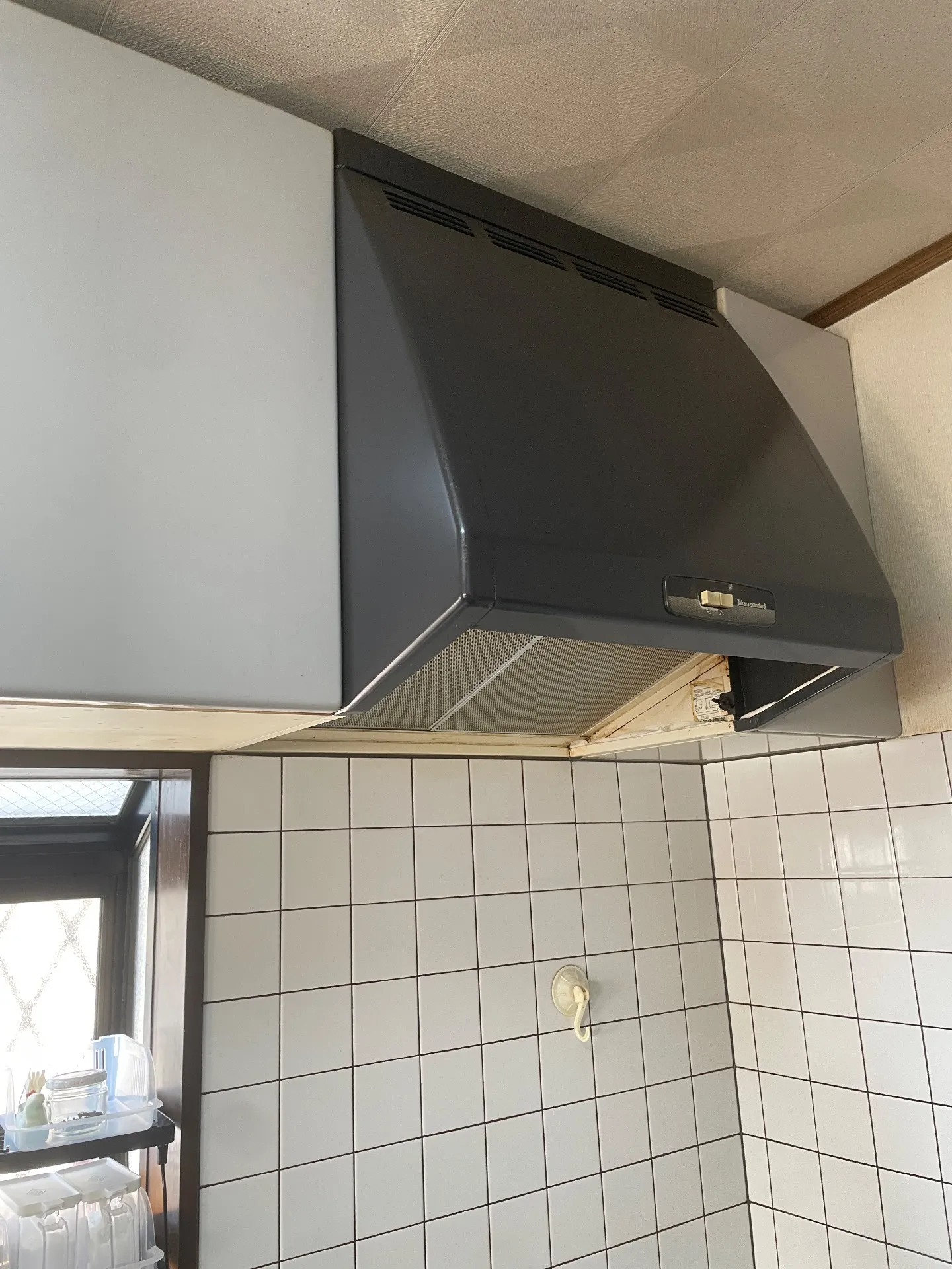 施工前レンジフード