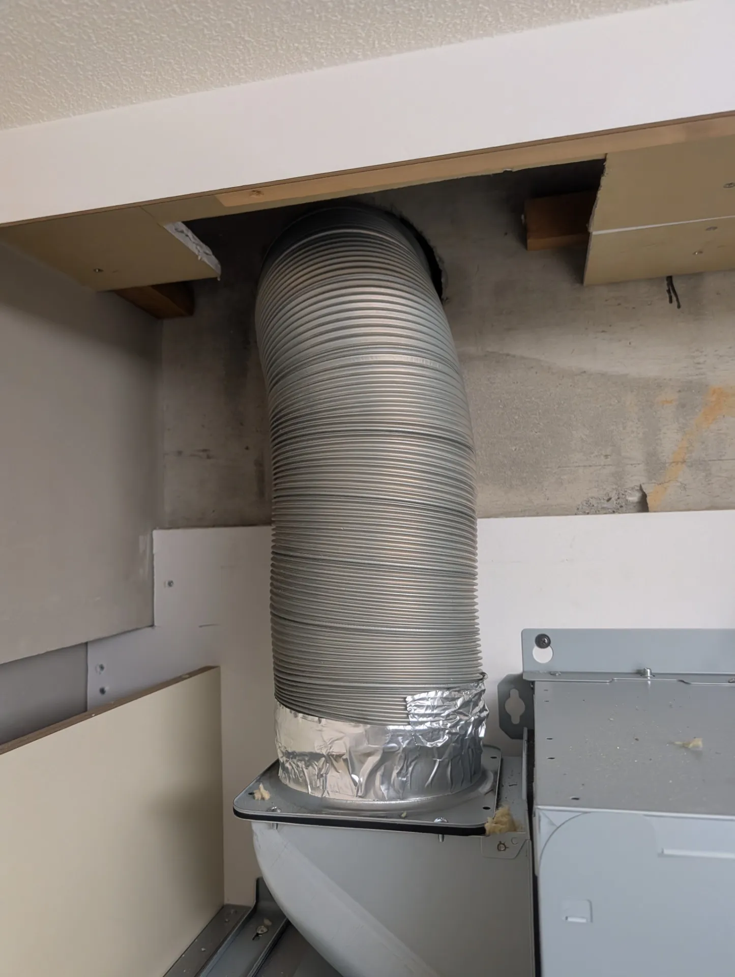 施工後ダクト