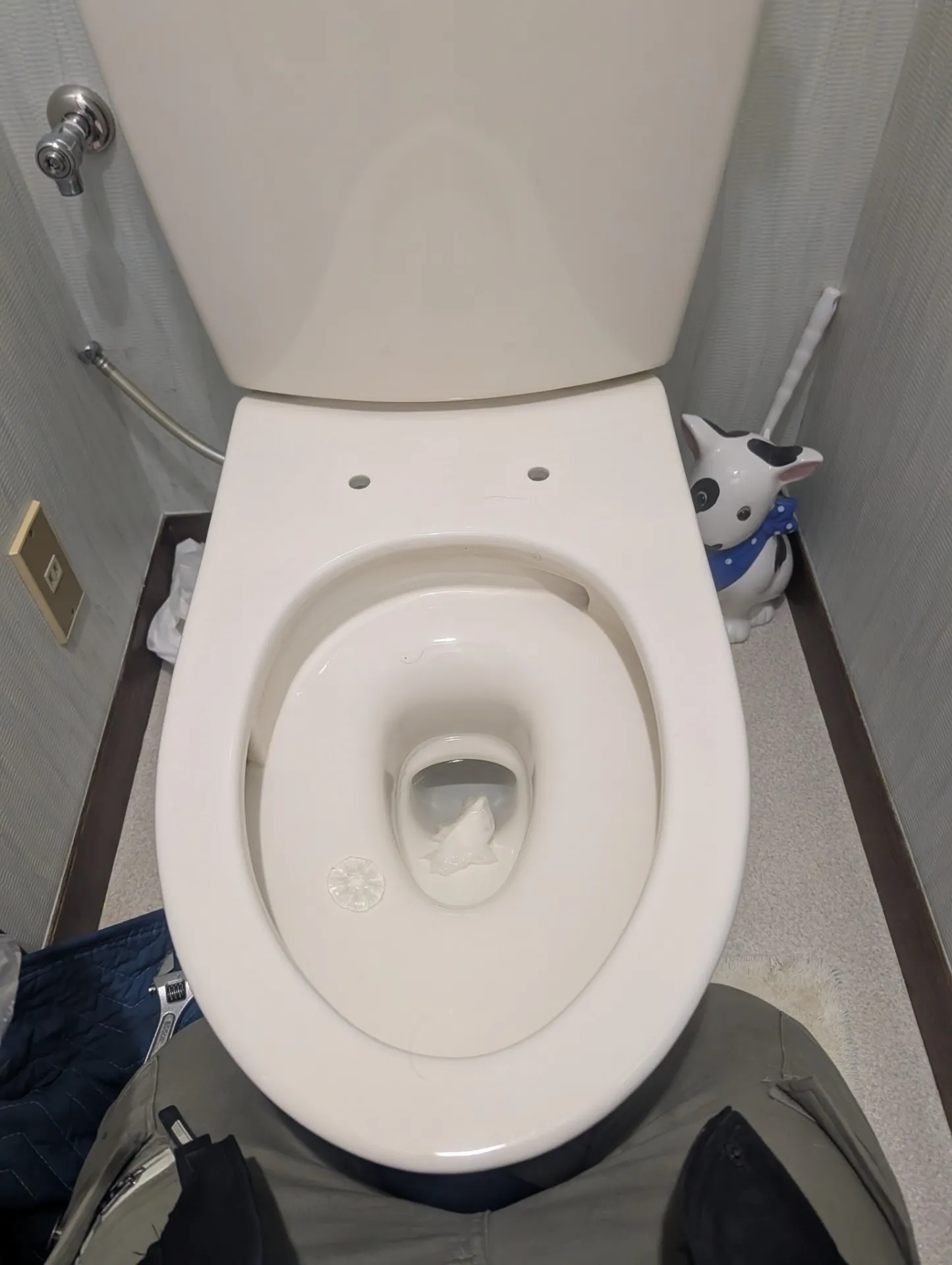 ウォシュレット撤去