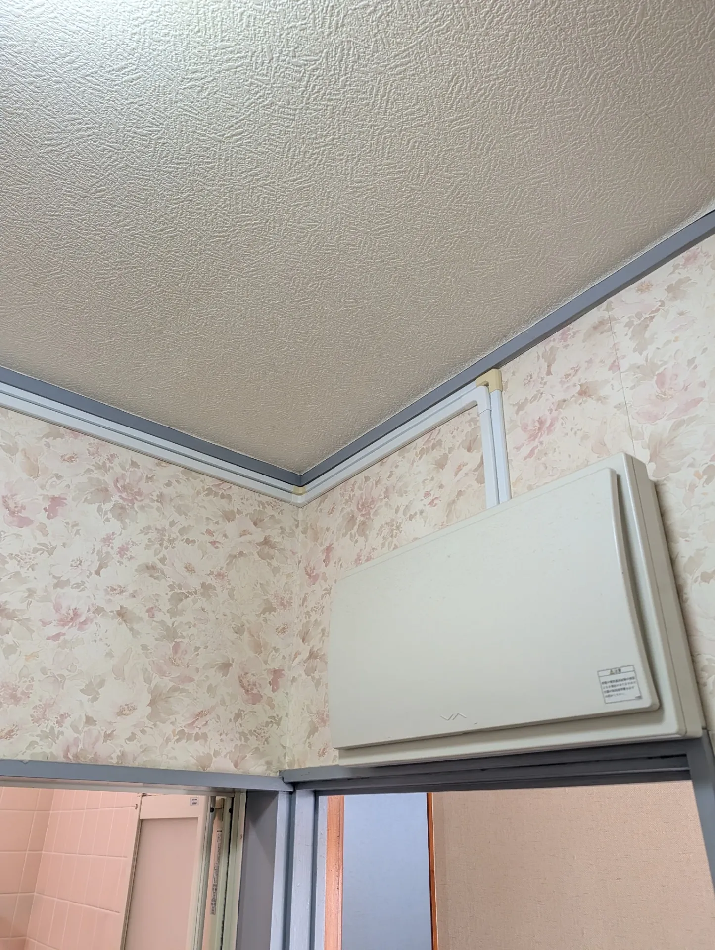 施工後浴室リモコン