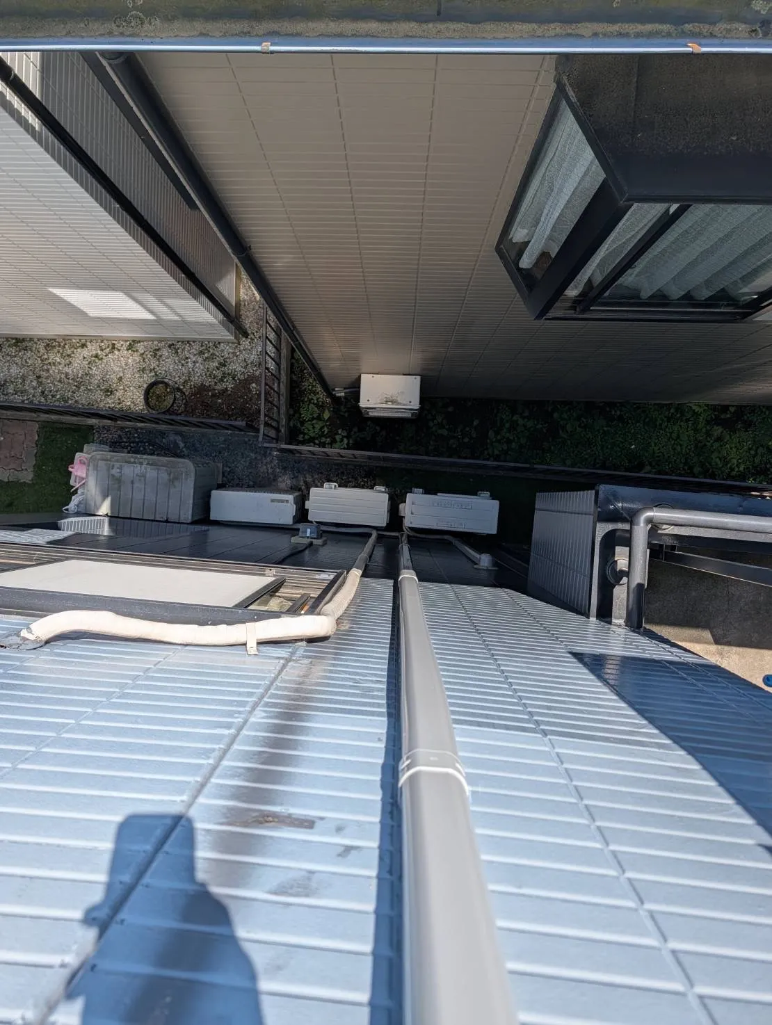 施工後屋外配管