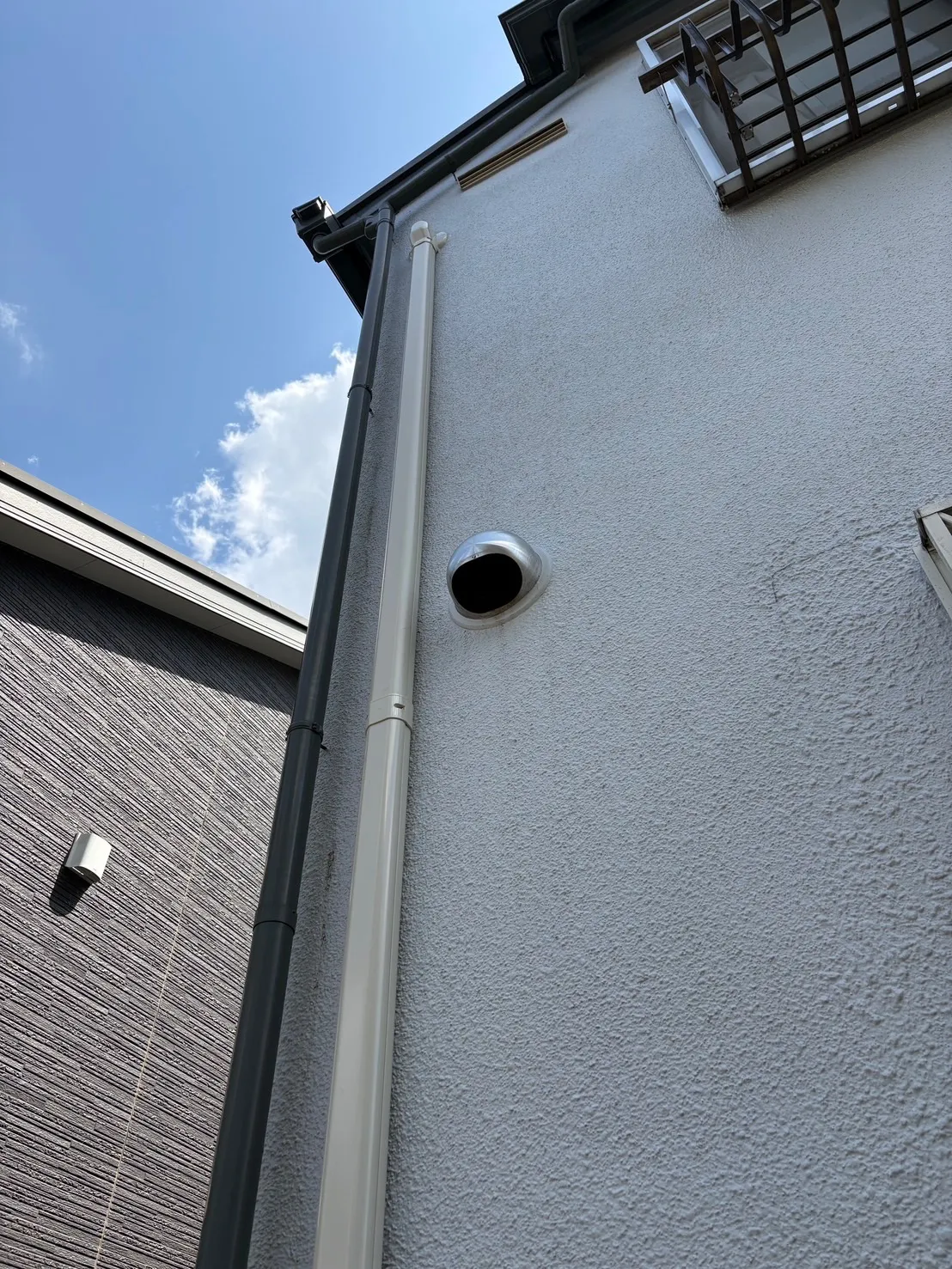 施工後屋外配管