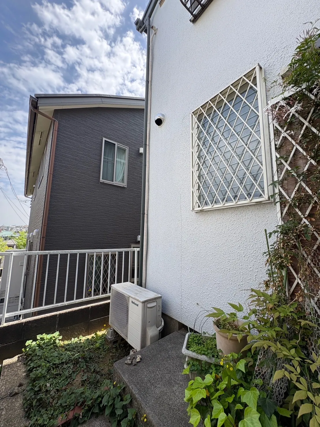 施工前屋外配管