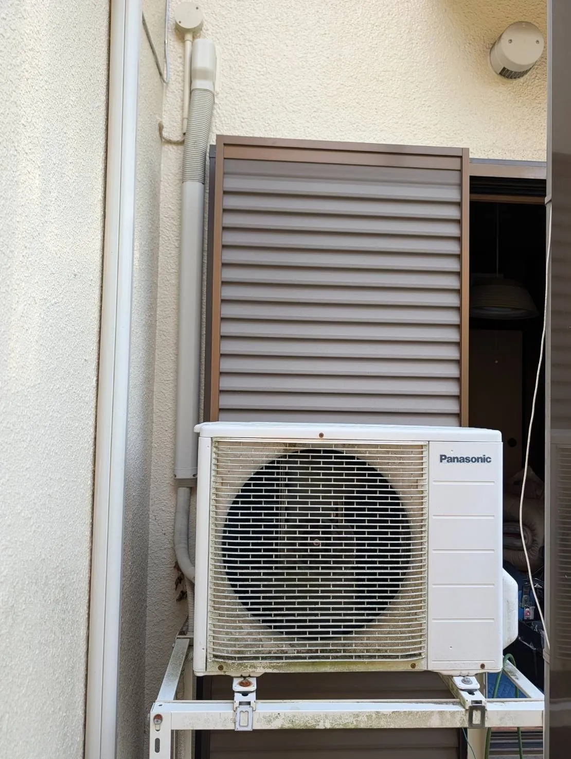 施工前屋外配管