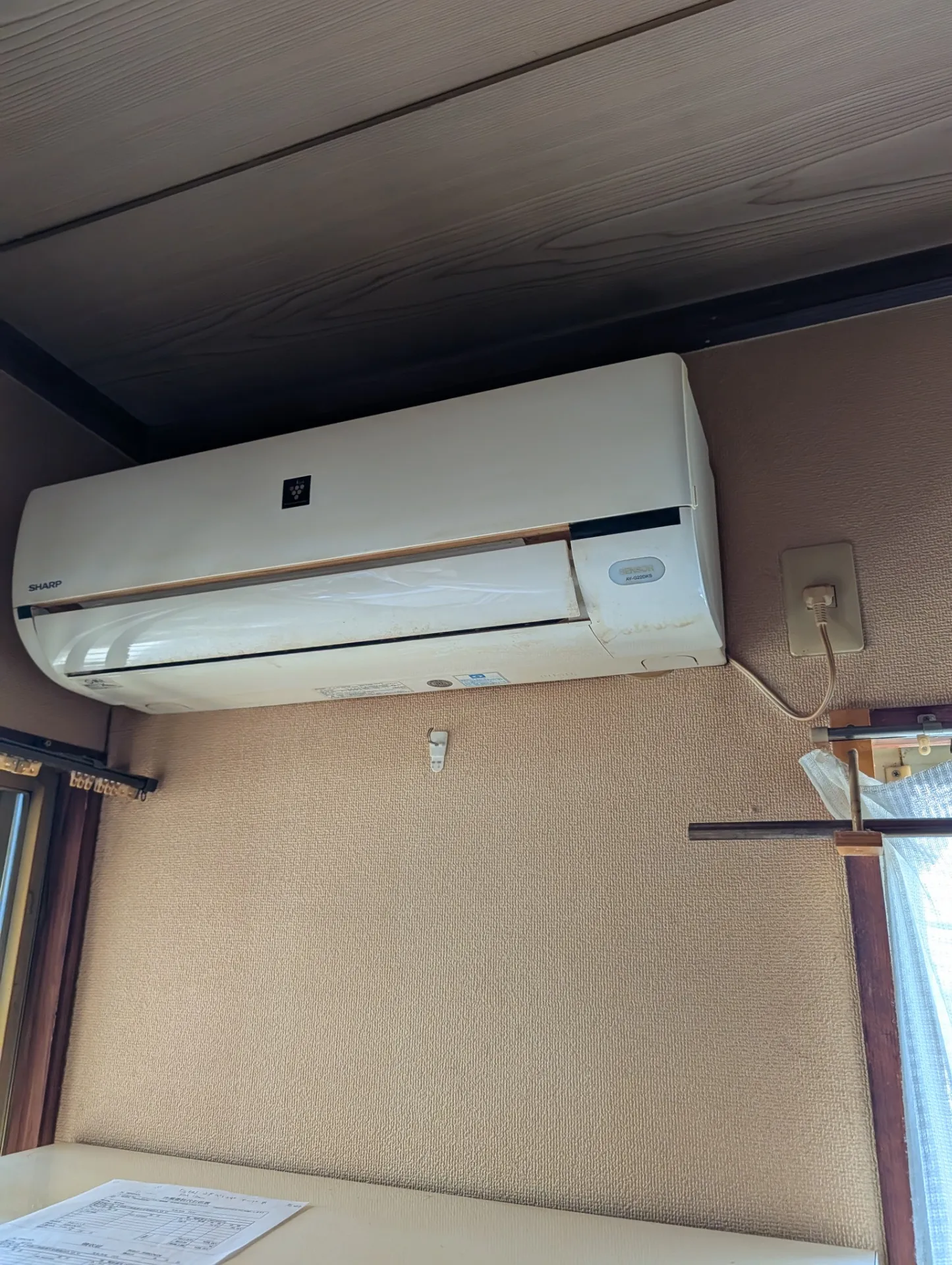施工前室内機